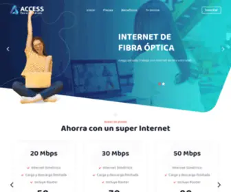 Access.pe(Internet 100% Fibra Óptica) Screenshot