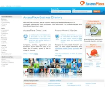 Accessplace.com(AccessPlace Business Directory) Screenshot