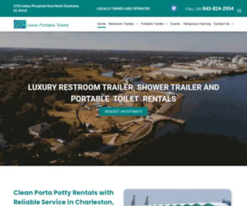 Accessportabletoilets.com(Porta Potty Rentals) Screenshot