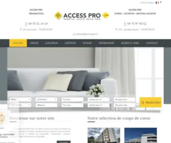 Accesspro.fr(Access Pro Vichy et environs) Screenshot