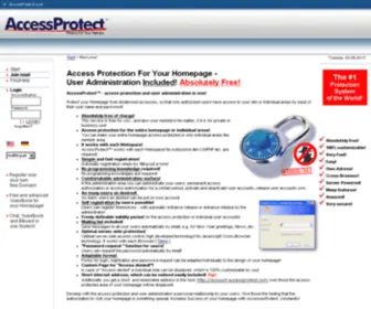 Accessprotect.com(AccessProtect) Screenshot