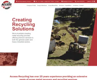 Accessrecycling.com.au(Access Recycling) Screenshot