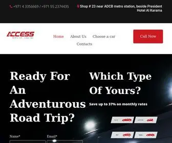 Accessrentacaruae.com(Access Rent) Screenshot