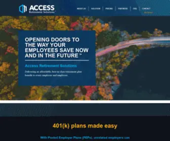 Accessretirementsolutions.com(Access Retirement Solutions) Screenshot