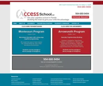 Accessschool.net(Access school) Screenshot