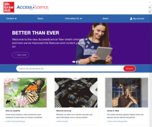 Accessscience.com(AccessScience) Screenshot