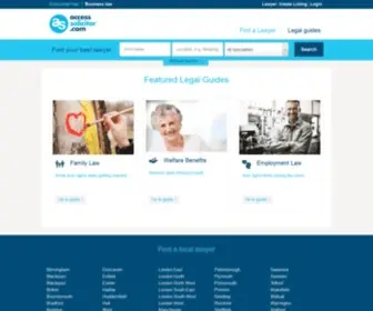 Accesssolicitor.com(Access Solicitor) Screenshot