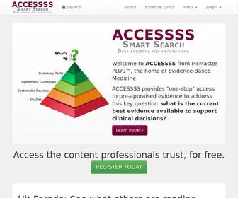 Accessss.org(ACCESSSS|Home) Screenshot