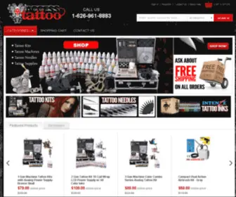 Accesstattoo.com(Tattoo Supplies) Screenshot