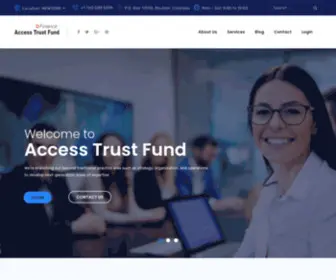 Accesstrustfund.com(Meeting your Financial Needs) Screenshot