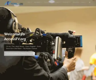 Accesstv.org(Social Media Television Network) Screenshot