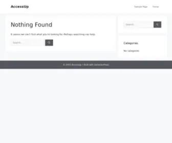 Accessup.in(Our site) Screenshot