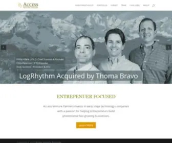 Accessvp.com(Access Venture Partners) Screenshot