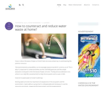 Accesswater.com.au(Environment Blog) Screenshot