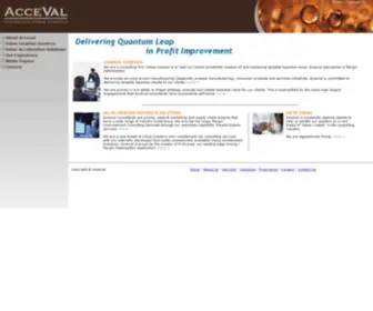 Acceval-INTL.com(Acceval) Screenshot