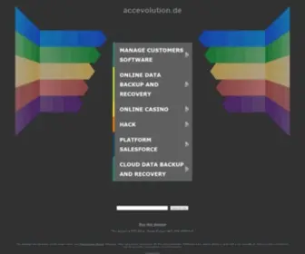 Accevolution.de(accevolution) Screenshot