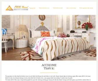 Acchome.com.vn(Công ty thiết kế kiến trúc) Screenshot