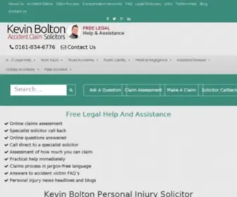 Accident-Claim-Expert.co.uk(Accident Claim Solicitors) Screenshot