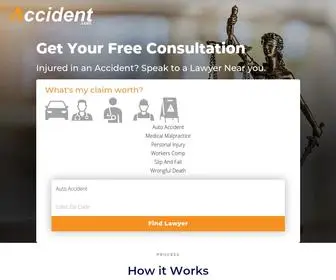 Accident.com(Speak with a Top Lawyer) Screenshot
