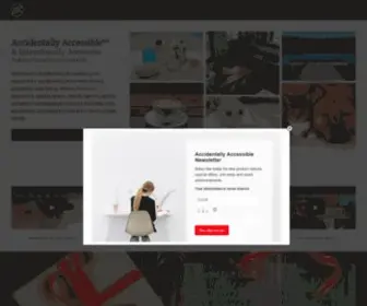 Accidentallyaccessible.com(Accidentally Accessible) Screenshot