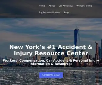 Accidenthelpzone.com(Top-Rated New York and New Jersey Auto Accident Doctors) Screenshot