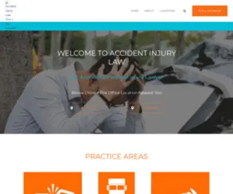 Accidentinjurylawhelp.com(Accident injury Law Firm) Screenshot
