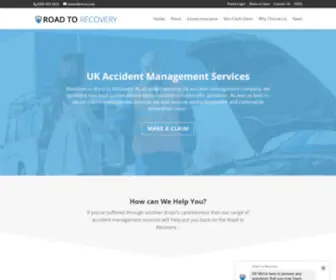 Accidentmanagementuk.com(Accident management company) Screenshot