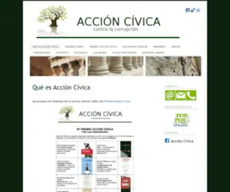 Accion-Civica.org(Acción) Screenshot