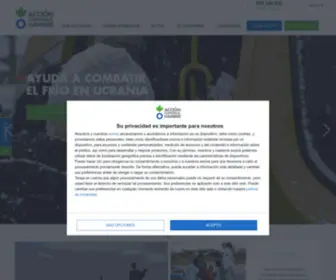 Accioncontraelhambre.org(Acción contra el Hambre) Screenshot