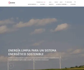 Accionaenergia.es(Energía Renovable) Screenshot