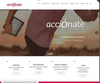 Accionate.com(Acciónate) Screenshot