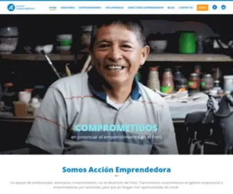 Accionemprendedora.org.pe(Acción) Screenshot