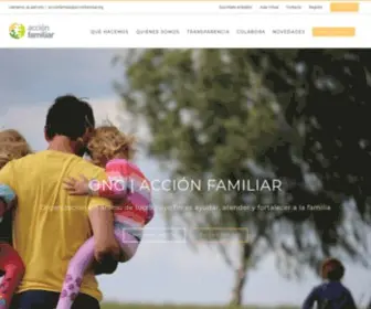 Accionfamiliar.org(Acción Familiar) Screenshot