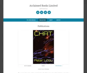 Acclaimedbooks.com(Acclaimed) Screenshot