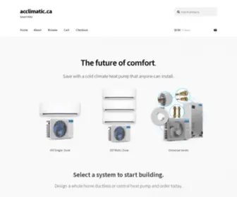 Acclimatic.ca(Smart HVAC) Screenshot