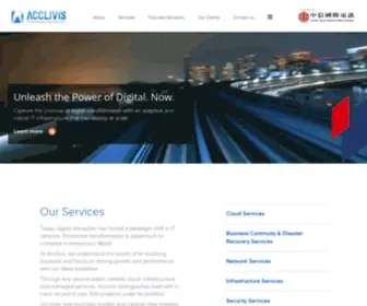 Acclivis.com(Acclivis Technologies and Solutions) Screenshot