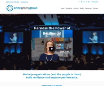 Acclivityperformance.com(Motivational Keynote Speaker on Resilience) Screenshot