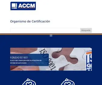 ACCM.com.mx(ACCM América) Screenshot