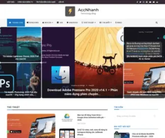 Accnhanh.com(Blog chia sẻ về công nghệ) Screenshot