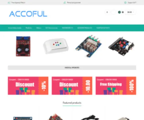 Accoful.com(Accoful Store) Screenshot