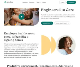 Accolade.com(Personalized Healthcare) Screenshot