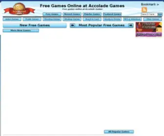 Accoladegames.com(Free Games Online at Accolade Games) Screenshot