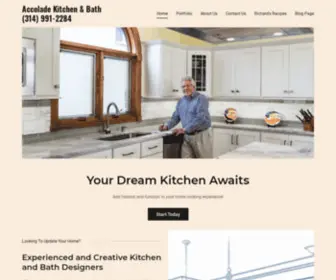 Accoladekb.com(Accolade Kitchen & Bath) Screenshot