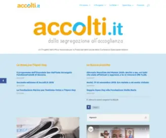 Accolti.it(Dalla segregazione all'accoglienza) Screenshot