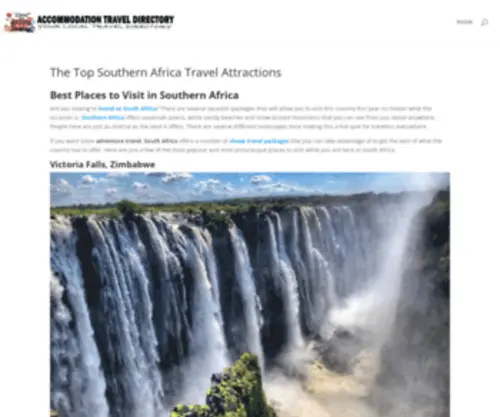 Accommodation-Travel-Directory.com(Accommodation Travel Directory) Screenshot