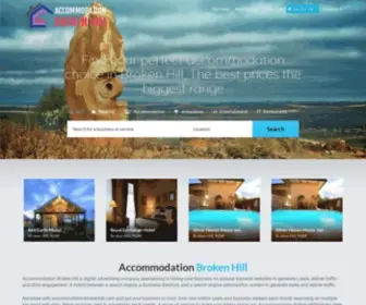 Accommodationbrokenhill.com(Broken Hill Accommodation) Screenshot