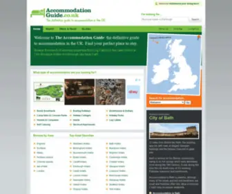 Accommodationguide.co.uk(Accommodation Guide) Screenshot
