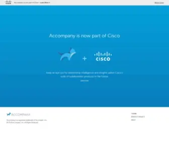 Accompani.com(People and company intelligence for executives) Screenshot