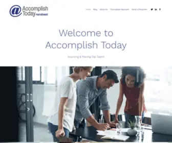 Accomplish.today(Accomplish Today Recruitment Limited) Screenshot