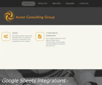 Accon.services(Connect Google Sheets to Xero) Screenshot